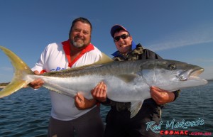 When they get to this size Kingfish are a real hand full.
