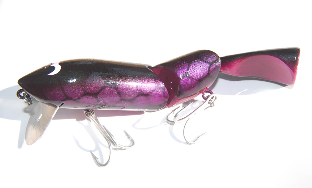 Mudeye Rattle Snake 200mm Timber Surface Lure 6 Rod Mackenzie